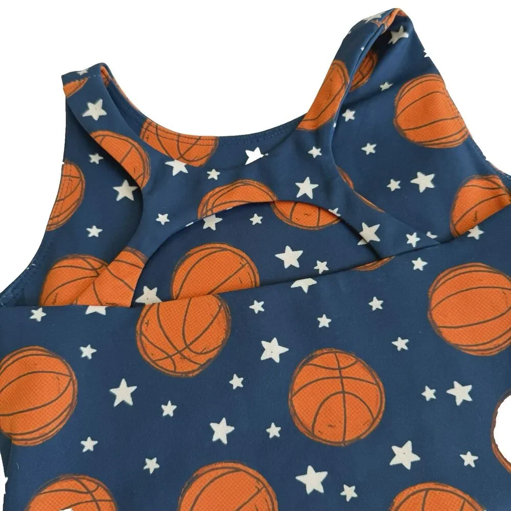 Sweet Honey Girls Sz 5 Basketball Skort Set Top Skort Tank Stretch Bball Cheer